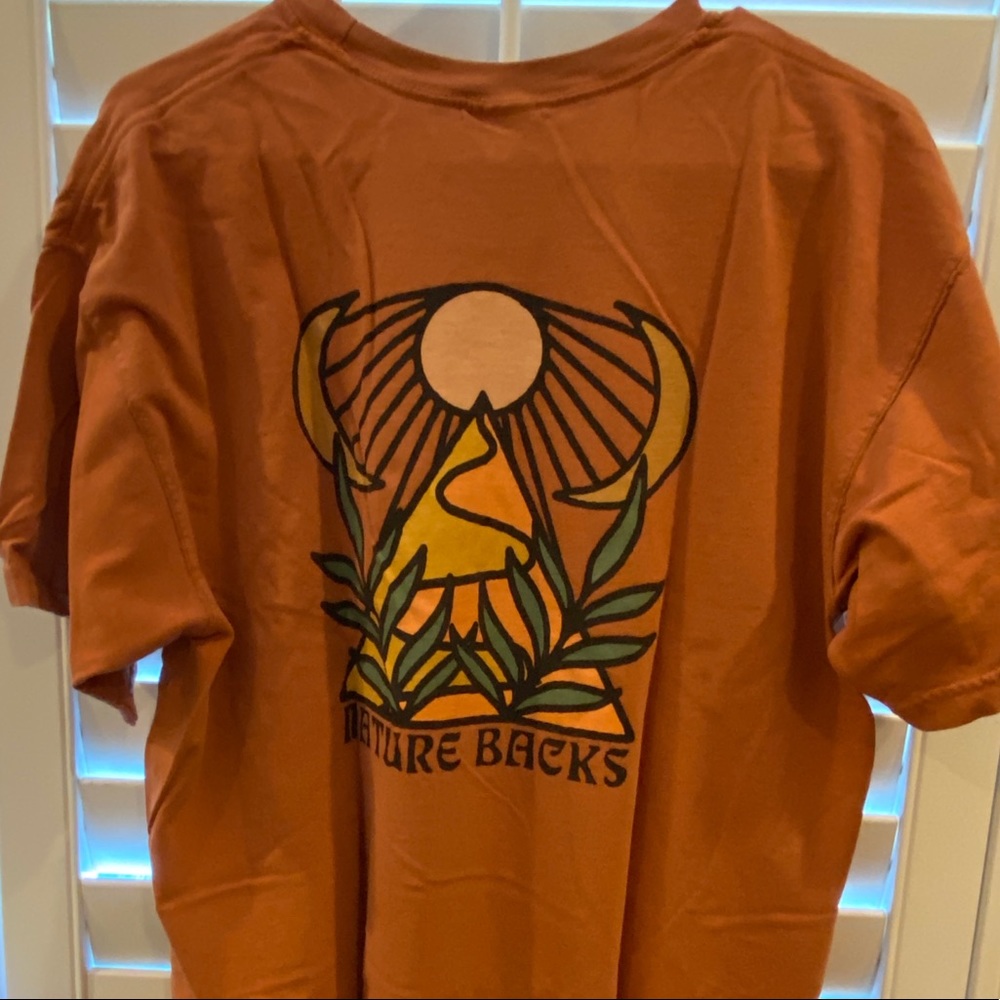 Men's Nature Back Moon Tee 🌿🌙